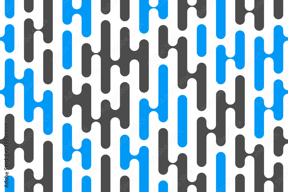 Seamless pattern with blue and grey vertical round lines Seamless pattern with blue and grey vertical round lines
