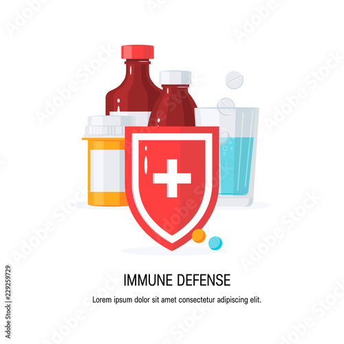 Immune system vector concept