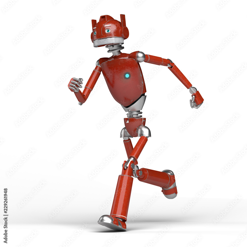Robot doing different activities Robot doing different activities