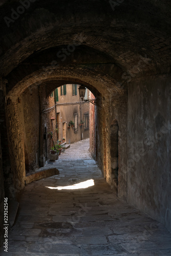 For the alleys of Chiusdino