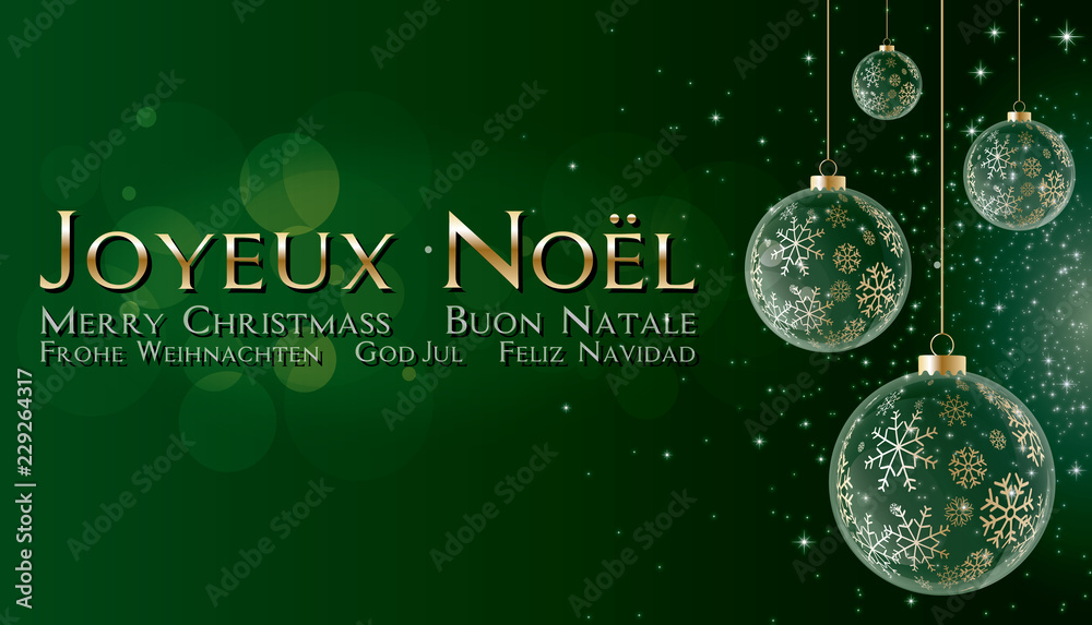 Joyeux noël vert
