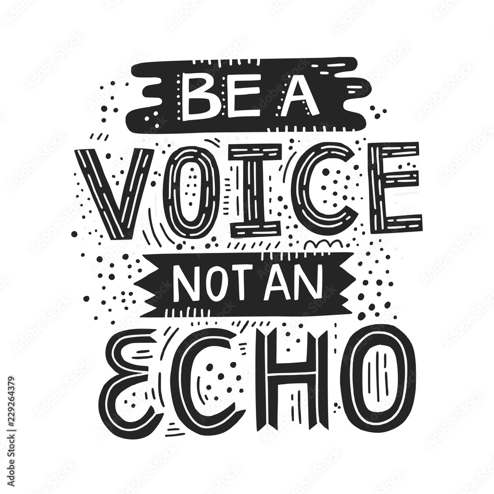 Voice not echo