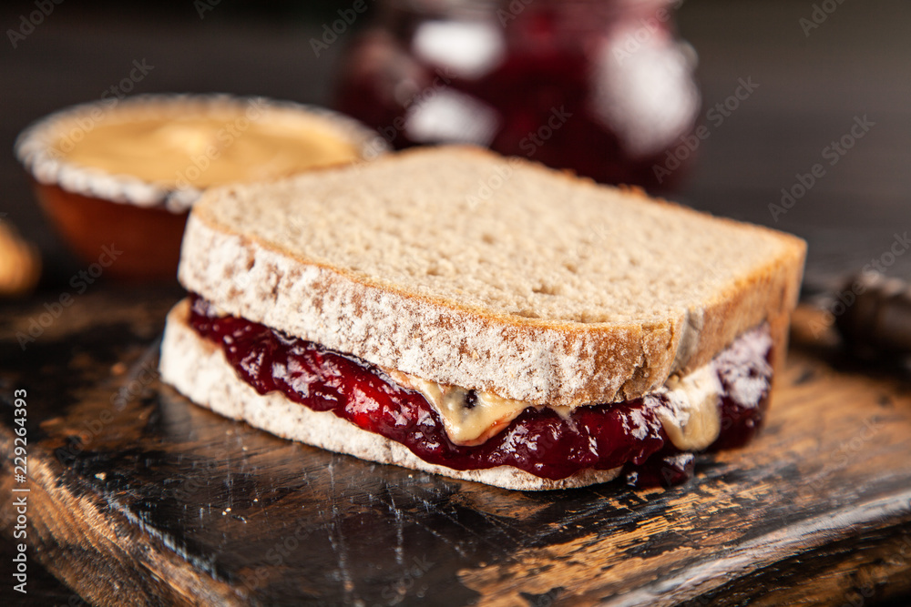 Peanut butter and jelly sandwich Peanut butter and jelly sandwich