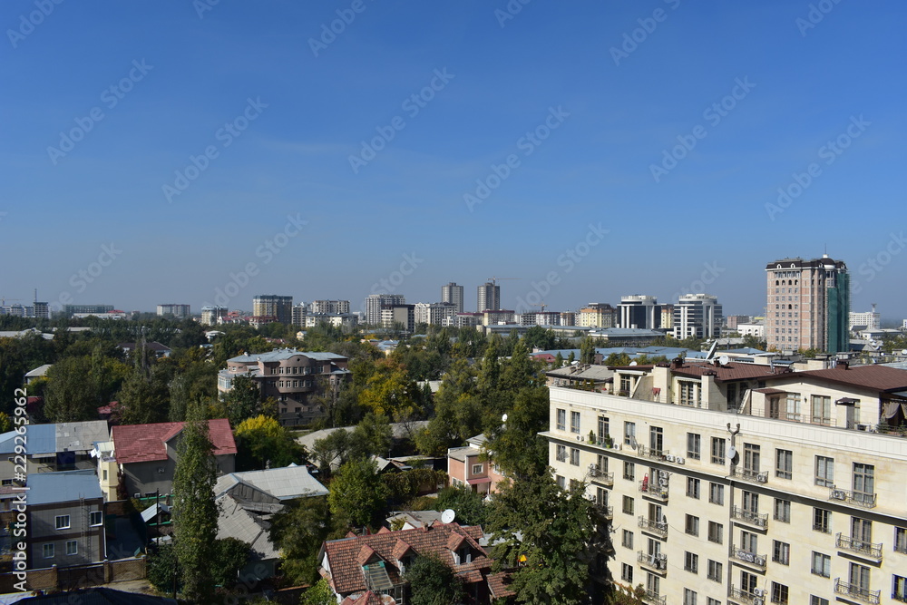 Bishkek City. Panoramas.