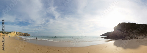 Fototapeta Naklejka Na Ścianę i Meble -  Panorama vom Strand in Portugal