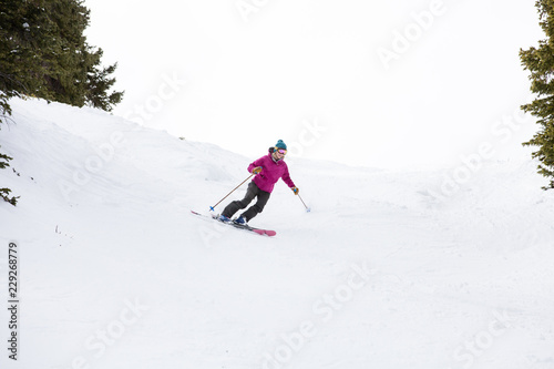 winter, skiing, woman, mountain, outdoors, happy, people, young, group, friends, smiling, white, fun, hat, beautiful, happiness, together, girls, friendship, casual, athletic, sports