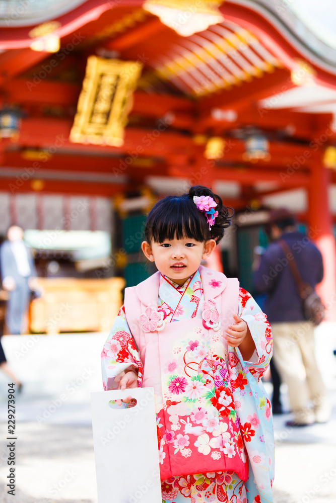七五三 三歳 女の子