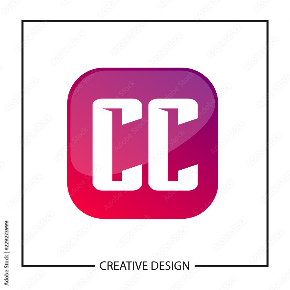 Initial Letter CC Logo Template Design Initial Letter CC Logo Template Design