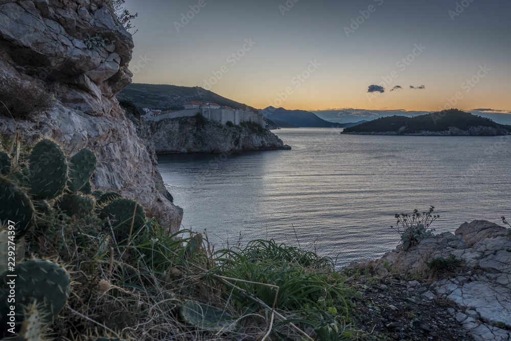 Adriatic Coast at Dubrovnik
