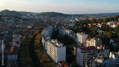 Vue Aérienne de Saint-Etienne Loire Rhône-Alpes Auvergne