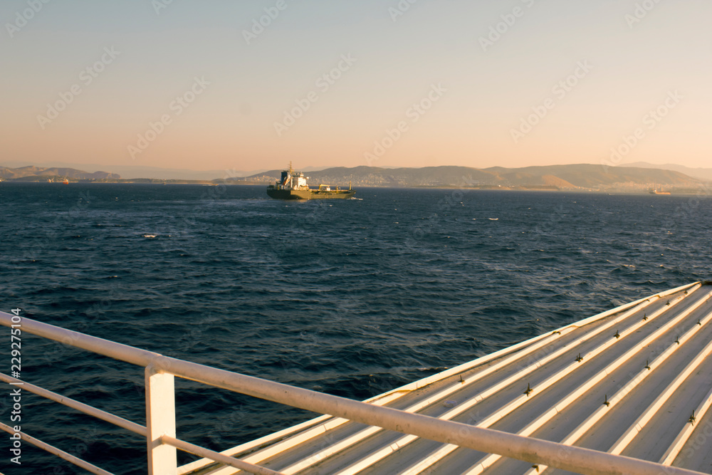 Travel by ferry, Athens region, Greece