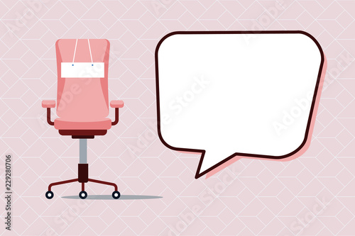 Flat design business vector illustration concept. Business ad for website and promotion banners empty social media copy space text for your own texts. Template art esp isolated.