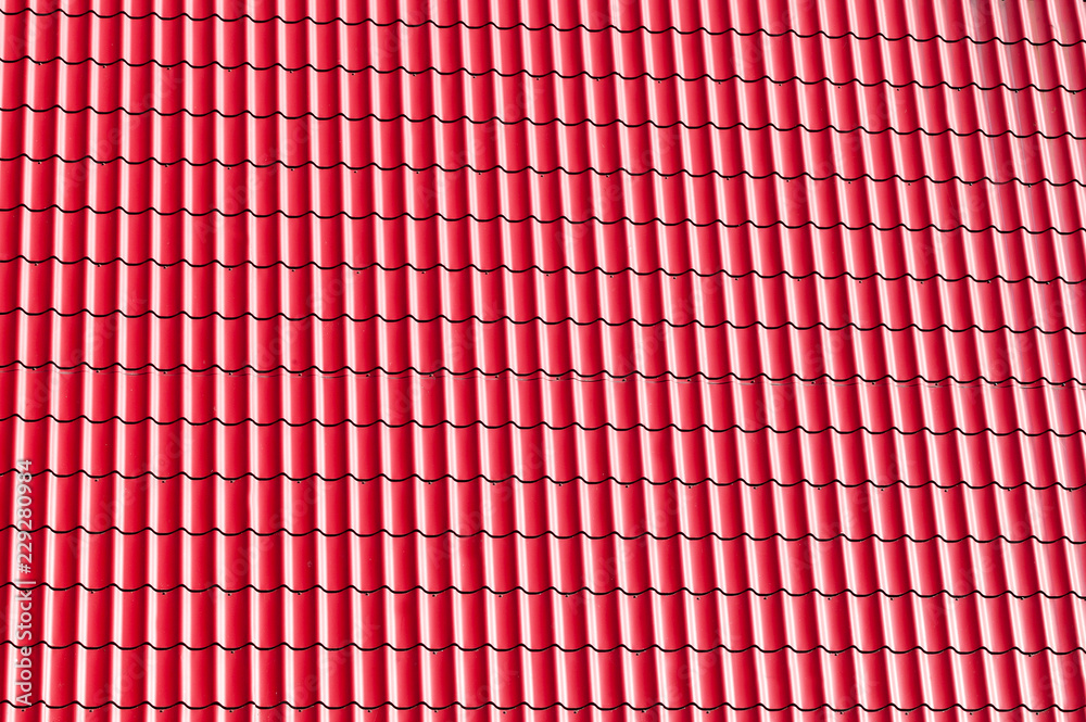roof red detail