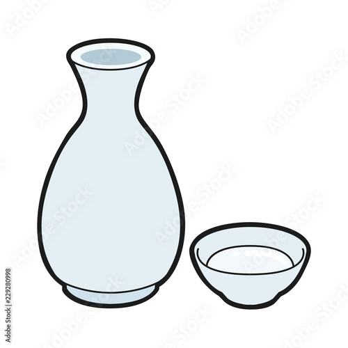 日本酒のイラスト 日本酒が入ったお猪口と徳利のイラスト Stock Vector Adobe Stock 日本酒のイラスト 日本酒が入ったお猪口と徳利のイラスト Stock Vector Adobe Stock