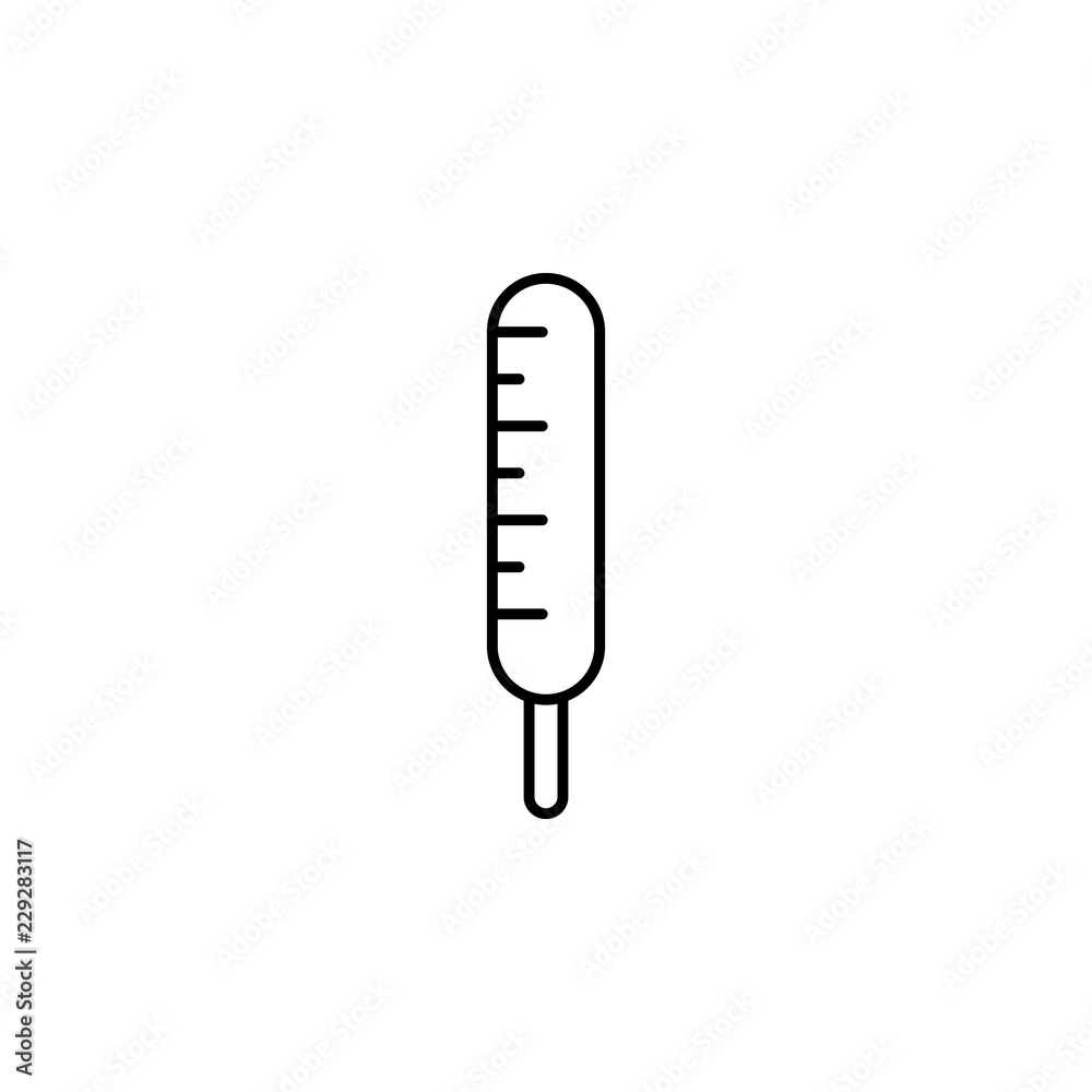 thermometer icon. Element of medicine for mobile concept and web apps icon. Thin line icon for website design and development, app development. Premium icon thermometer icon. Element of medicine for mobile concept and web apps icon. Thin line icon for website design and development, app development. Premium icon