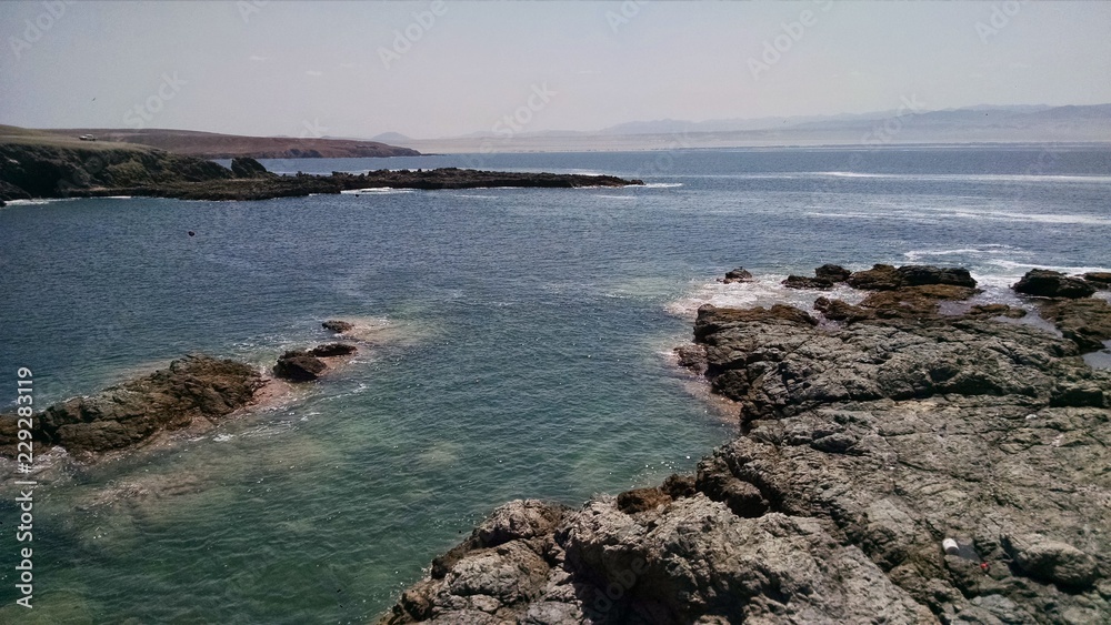 piedras mar paisaje