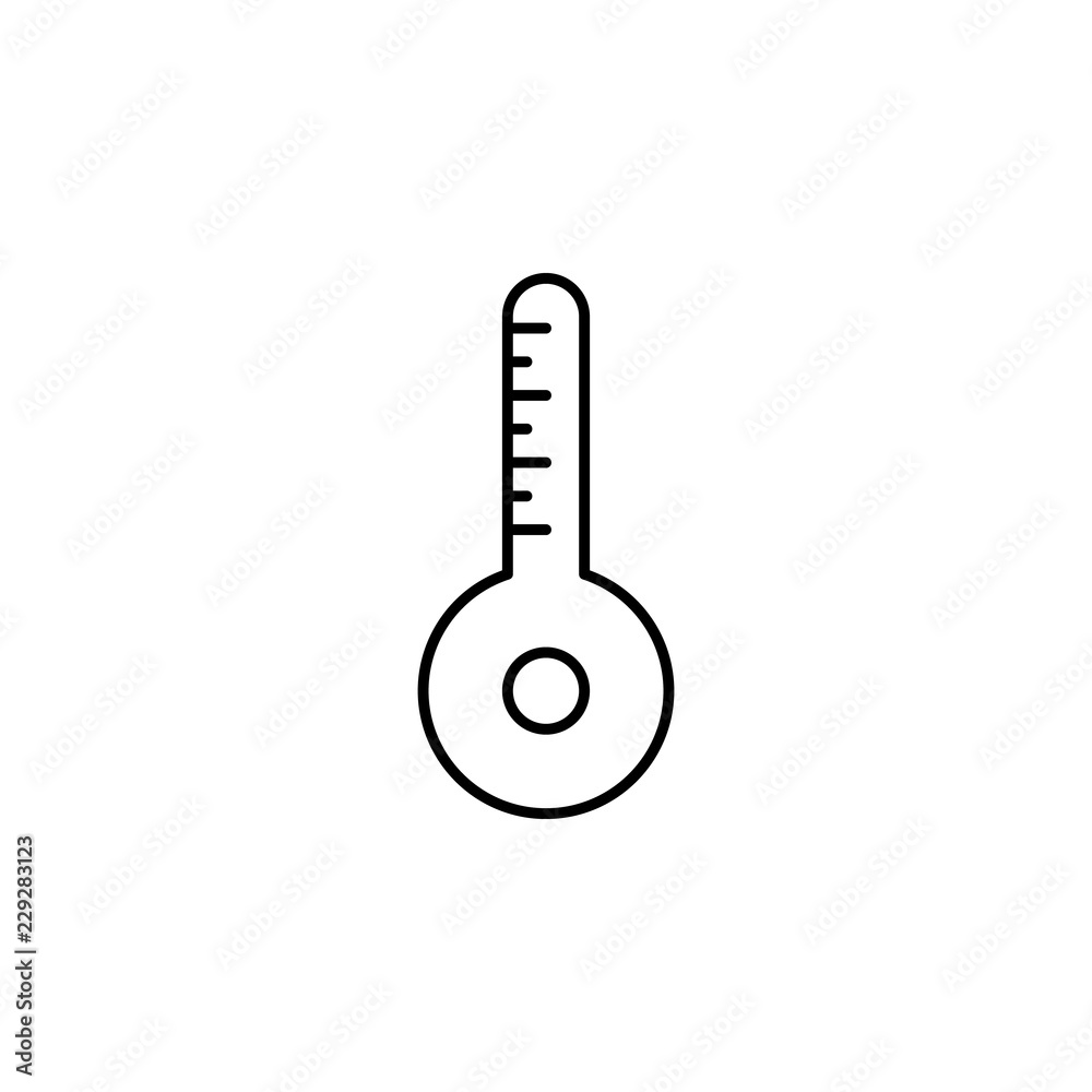 thermometer icon. Element of medicine for mobile concept and web apps icon. Thin line icon for website design and development, app development. Premium icon thermometer icon. Element of medicine for mobile concept and web apps icon. Thin line icon for website design and development, app development. Premium icon