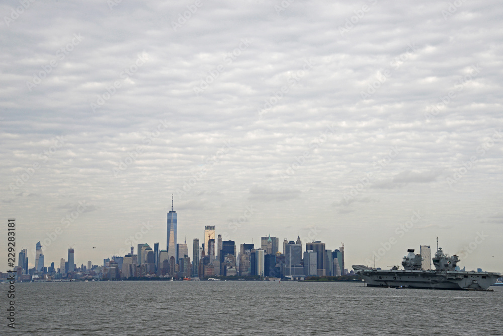 New York skyline at sight New York skyline at sight