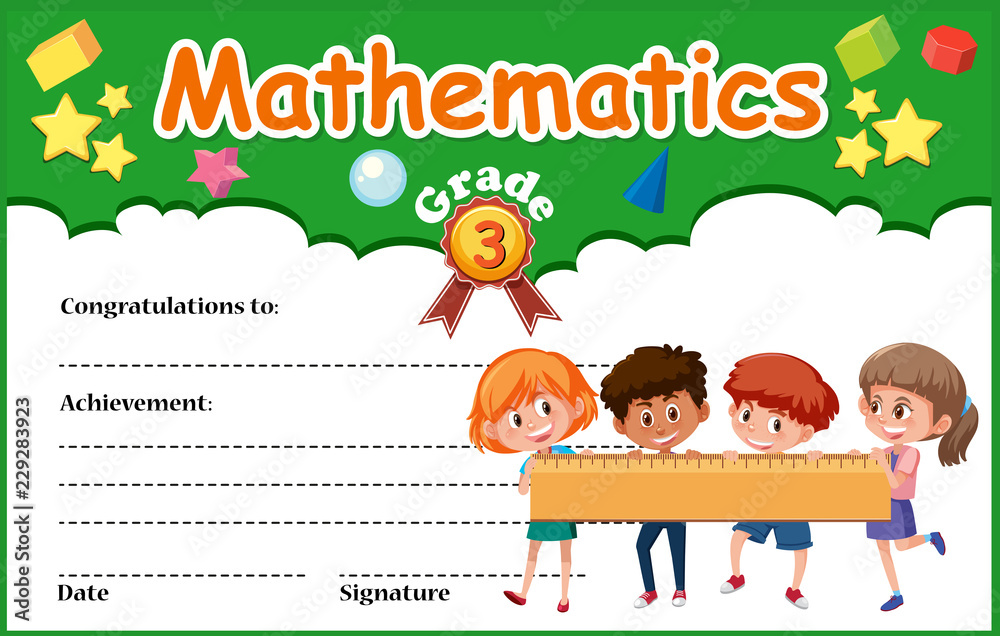 A mathematics diploma ceertificate template A mathematics diploma ceertificate template