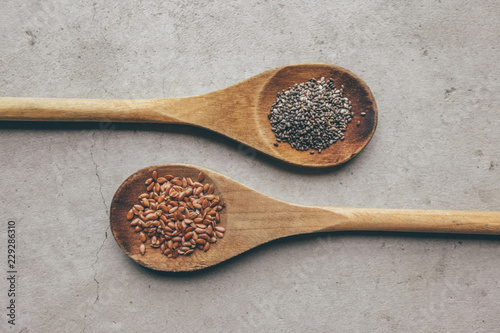 chia seed flax seed