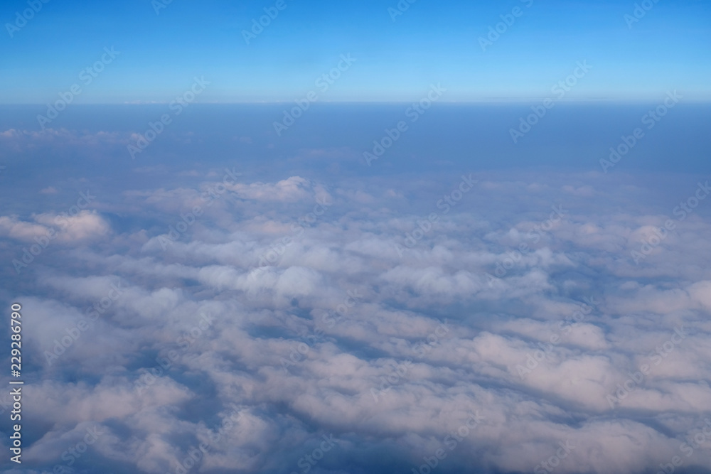 blue sky cloud background