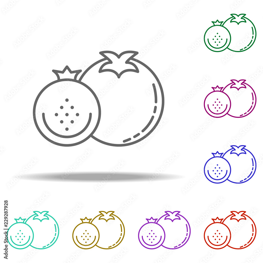 tomato dusk icon. Elements of Vegetables in multi color style icons. Simple icon for websites, web design, mobile app, info graphics tomato dusk icon. Elements of Vegetables in multi color style icons. Simple icon for websites, web design, mobile app, info graphics