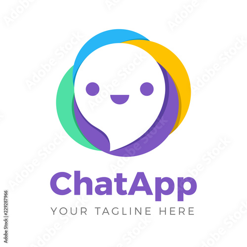 chat talk icon app logo
