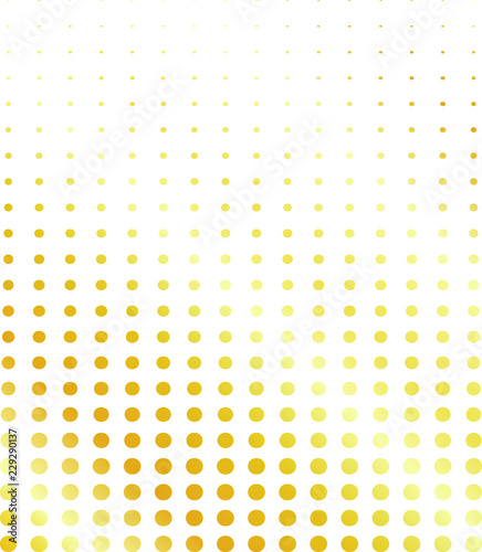 Gold gradation scale line