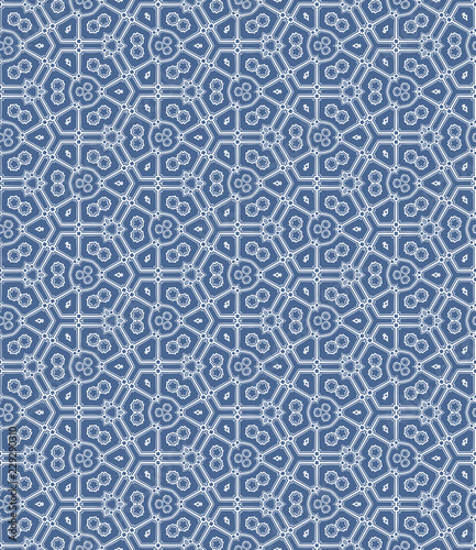 Vector seamless geometric pattern, background for design.