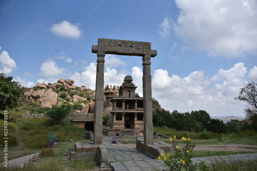 Chitradurga Fort monuments and ruins, Karnataka, India Chitradurga Fort monuments and ruins, Karnataka, India