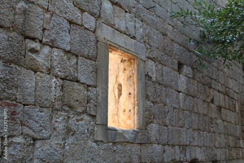Ancient stone window