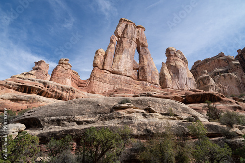 Droid Arch, The Needles District, Canyonlands National Park, Utah