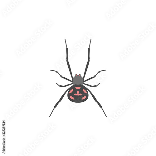 spider jumper colored outline icon. One of the collection icons for websites, web design, mobile app