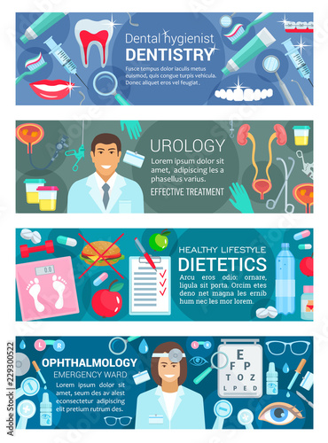Medical items, equipment and doctors
