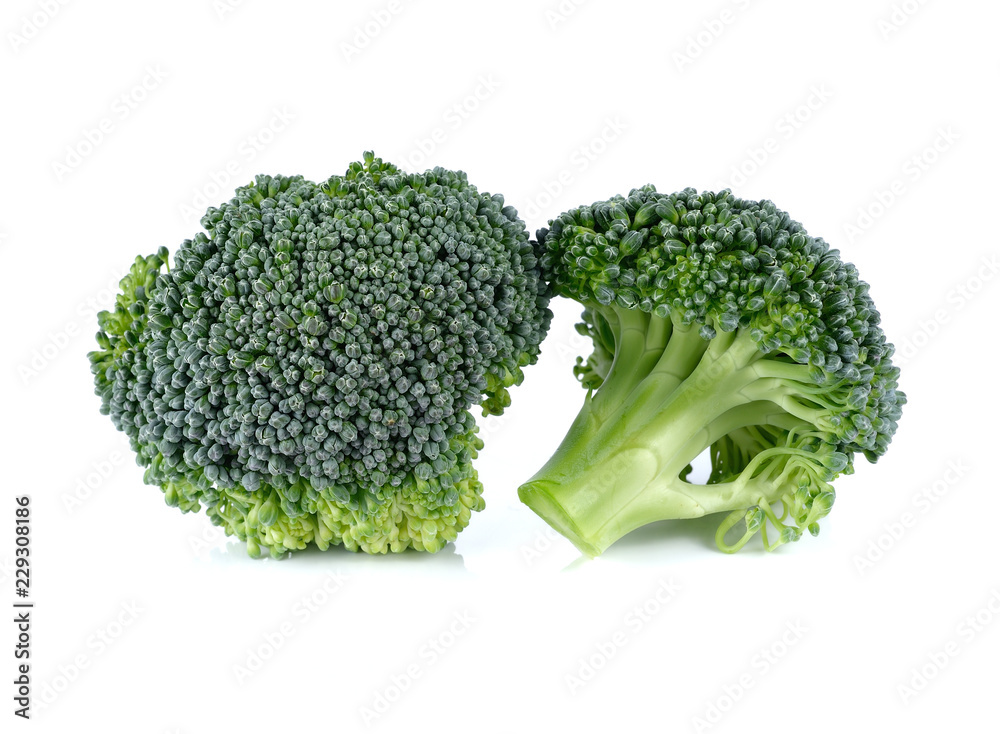 Broccoli isolated on white background Broccoli isolated on white background