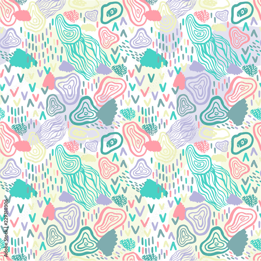 Seamless abstract pattern art. Texture with Hand Painted Crossing Brush Strokes for Print. Drawing texture background. Modern graphics. Seamless abstract pattern art. Texture with Hand Painted Crossing Brush Strokes for Print. Drawing texture background. Modern graphics.