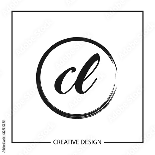 Initial Letter CL Logo Template Design
