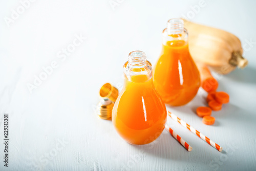 Pumpkin carrot juice
