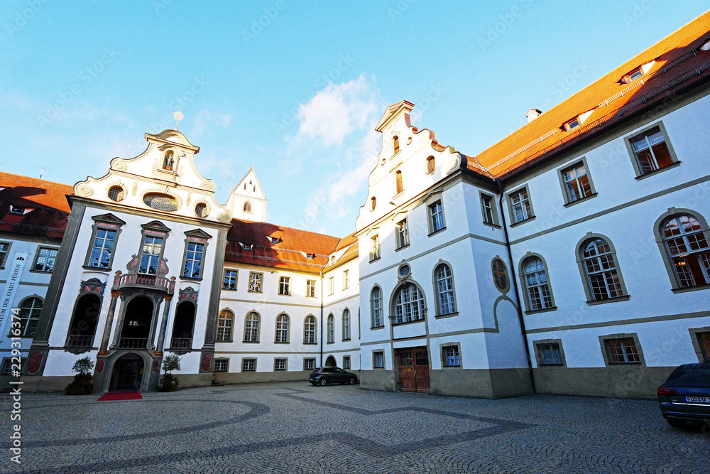 Füssen im Allgäu Kloster St. Mang