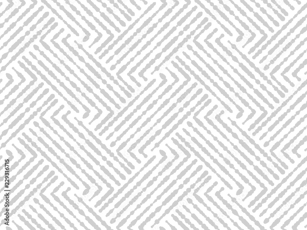 Abstract geometric pattern with stripes, lines. Seamless vector background. White and grey ornament. Simple lattice graphic design. Abstract geometric pattern with stripes, lines. Seamless vector background. White and grey ornament. Simple lattice graphic design.