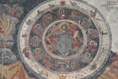 Frescoes in Svetitskhoveli church