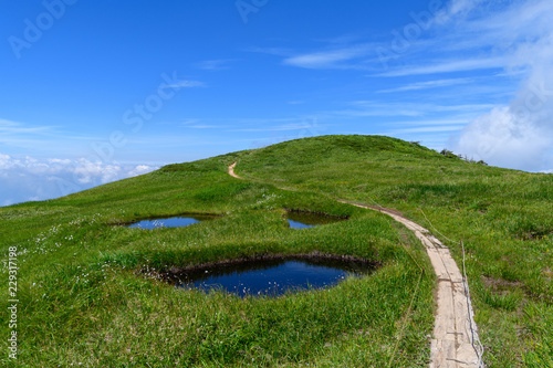 巻機山の頂上付近の風景 © backpacker