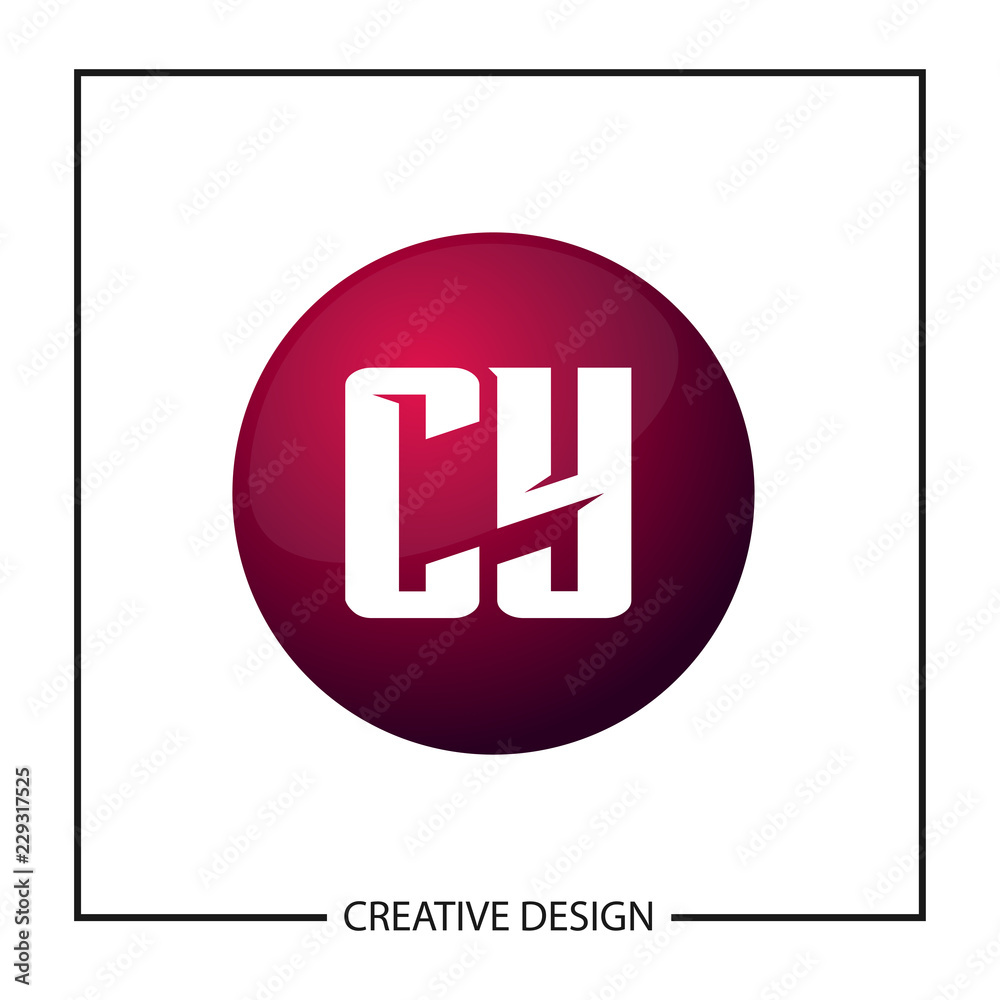 Initial Letter CY Logo Template Design Initial Letter CY Logo Template Design