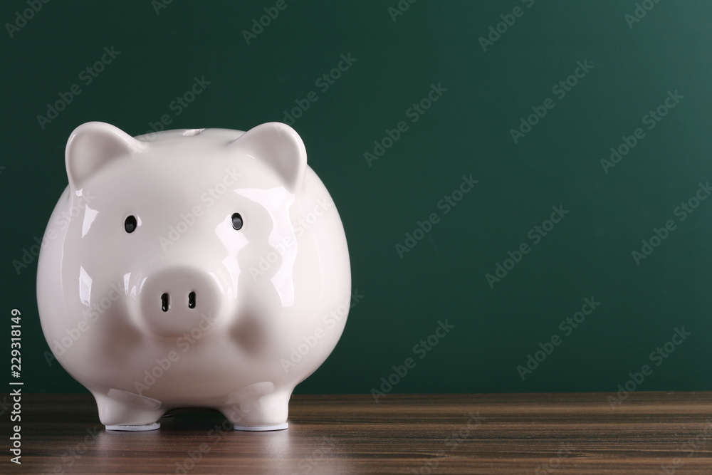 Piggy Bank With Copy Space