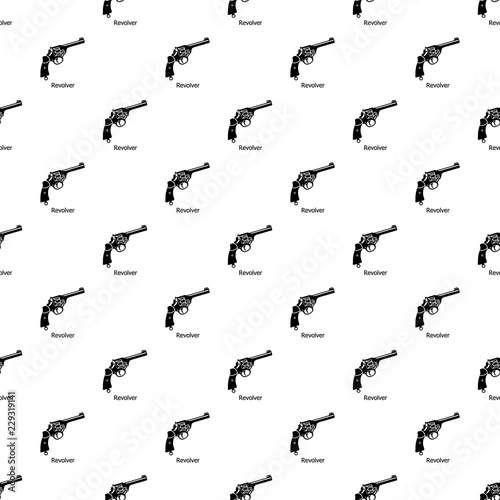 Revolver pattern vector seamless repeating for any web design