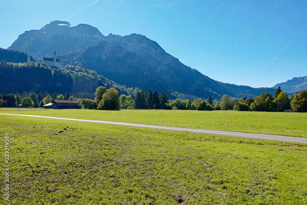 Landschaft bei Füssen Allgäu
