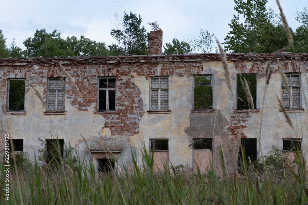 Abandoned manor