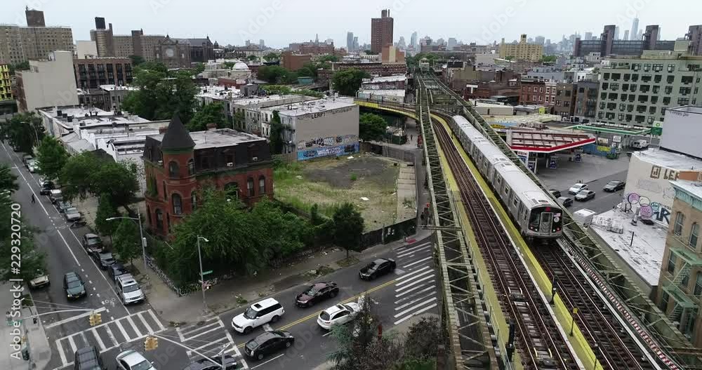 Aerial of Brooklyn, New York Aerial of Brooklyn, New York