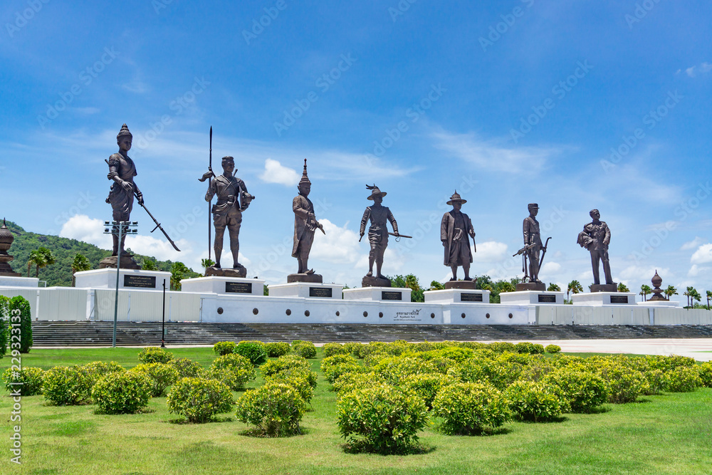 Fototapeta premium HUAHIN, THAILAND - August 31, 2018 : Rajabhakti Park