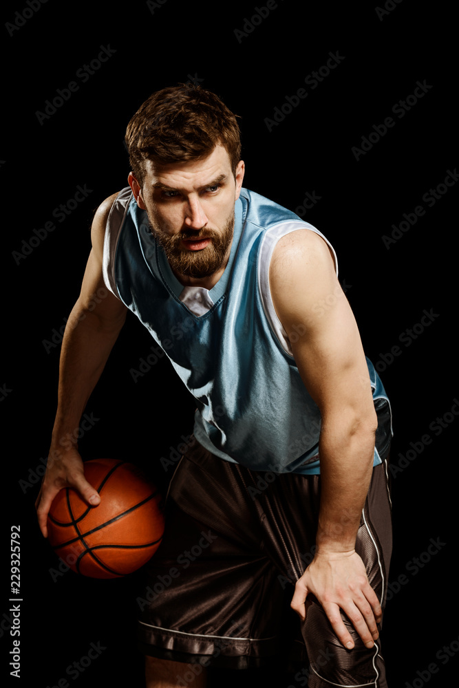 Basketball player resting after game Basketball player resting after game